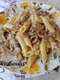 Creamy Pasta with Bacon and Mushrooms