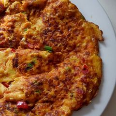 A picture of Vegetable Egg Omelet *Vegetarian.