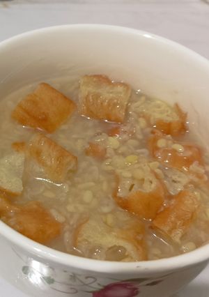 Foto resep Bubur tau suan rice cooker