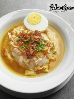Foto resep Bubur Ayam Magic Com