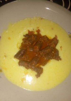 صورة لوصفة بوري بالمرقاز 😋