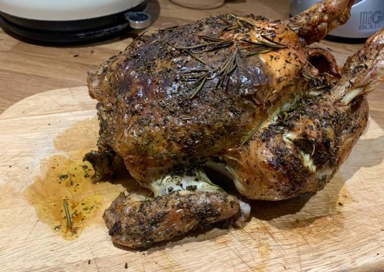 Recipe of Delicious Crisp Roast Chicken