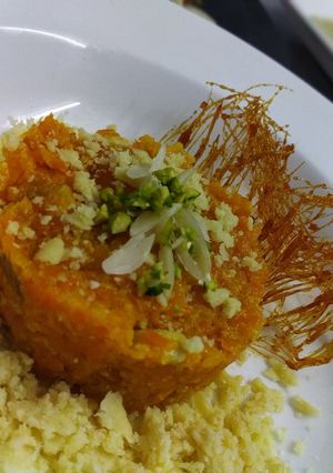 A picture of Gajar ka halwa.