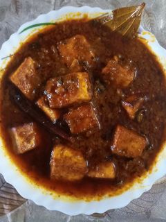 ধাবা স্টাইল পনির মশলা (dhaba style paneer masala recipe in BEngali) রেসিপির প্রধান ছবি