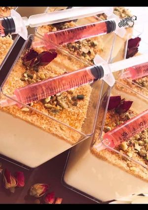 A picture of Knafeh_dessert _cup.