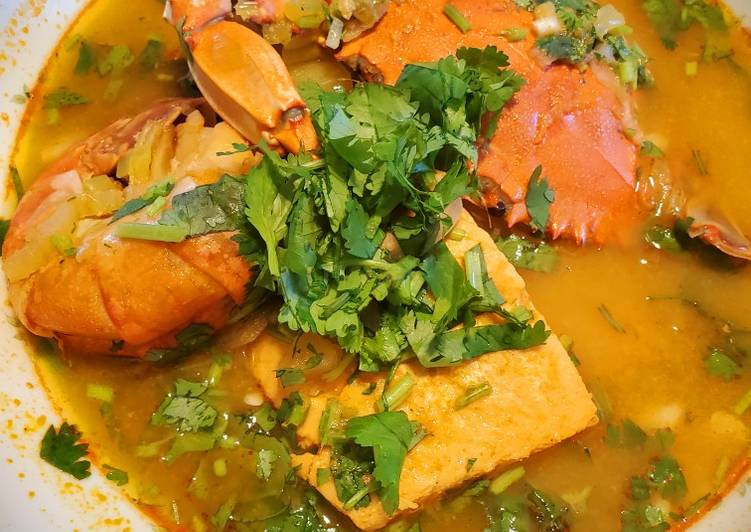 Sopa de mariscos