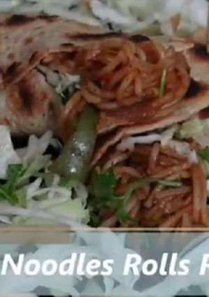 A picture of Veg NOODLES Rolls Recipe.