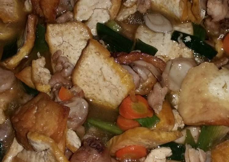 Sapo tahu ayam simple