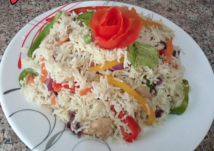 Recipe of Quick Chinese Chicken fried Rice