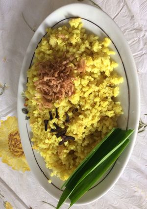 Foto resep Nasi kuning rempah