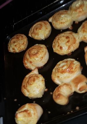 Una foto de Rolls de queso