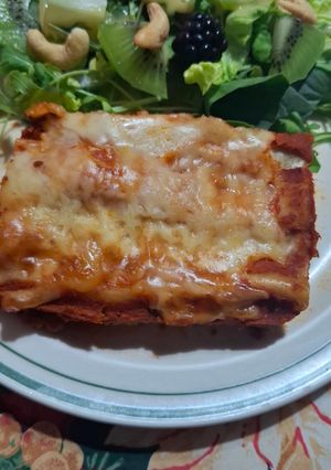 Una foto de Canelones vegetarianos