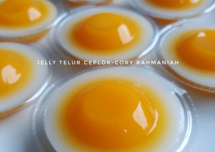 Olahan Jelly Telur Ceplok | cara pembuatan Jelly Telur Ceplok Yang Sempurna