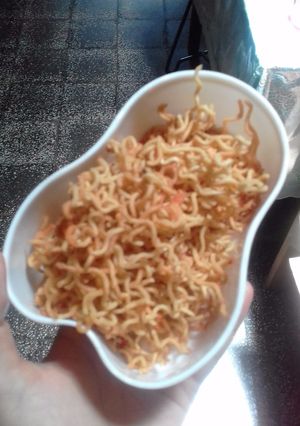 Foto resep Mie kremes keju - pedas