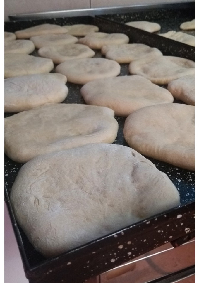 Una foto de Pan árabe