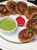 Yam/Elephant foot/Jimikand kababs withGreen tangy dip