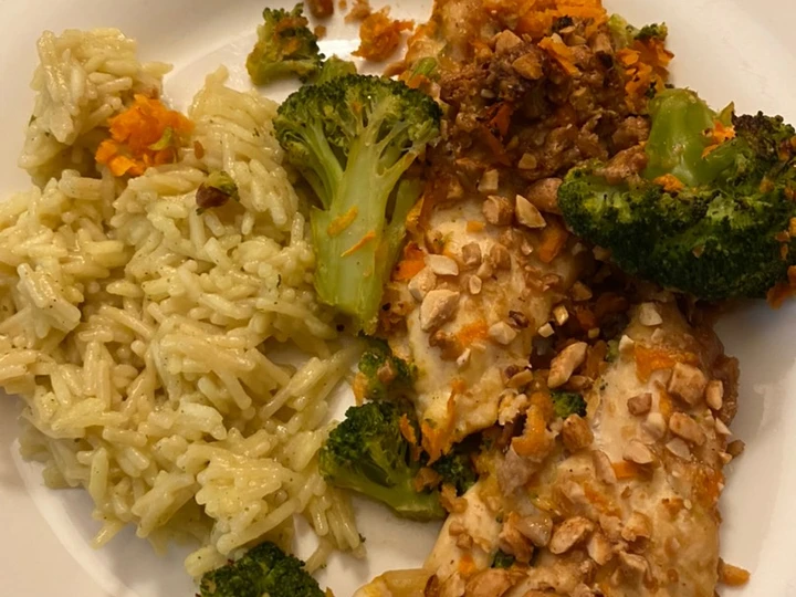 Recipe One Pan Peanut Chicken the Delicious Delicious