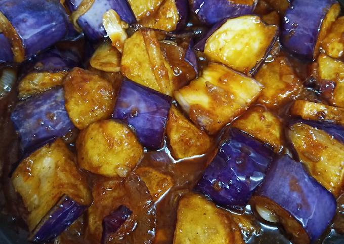 Sambal terung kentang