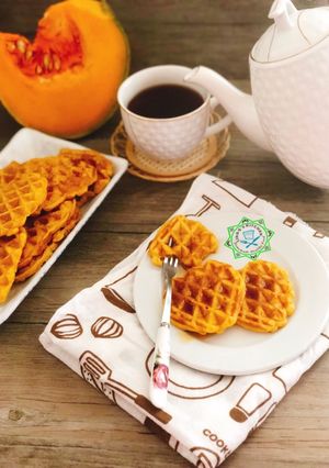 Hình của món Pumpkin Waffles.