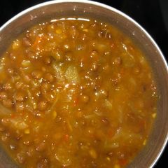 Masoor dal A picture of Masoor dal.