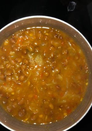 A picture of Masoor dal.