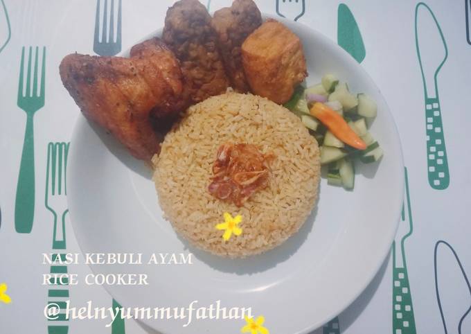 Nasi Kebuli Ayam Rice Cooker