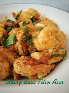 Foto resep Udang Saus Telur Asin