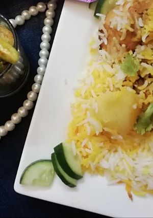 A picture of CHICKEN BIRYANI #CookpadApp #Ricecompetition.