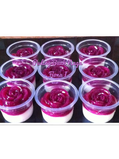 Foto resep PUDING BUAH NAGA