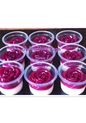 Foto resep PUDING BUAH NAGA
