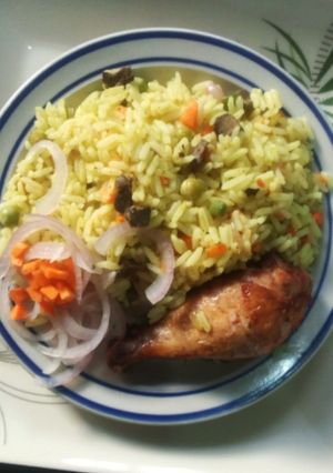 A picture of Fried rice.