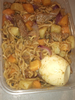 A picture of Beef noodles.