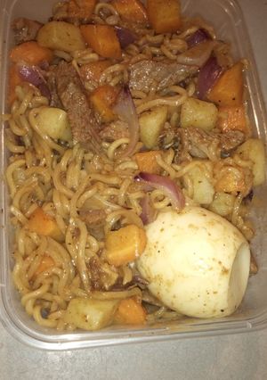 A picture of Beef noodles.