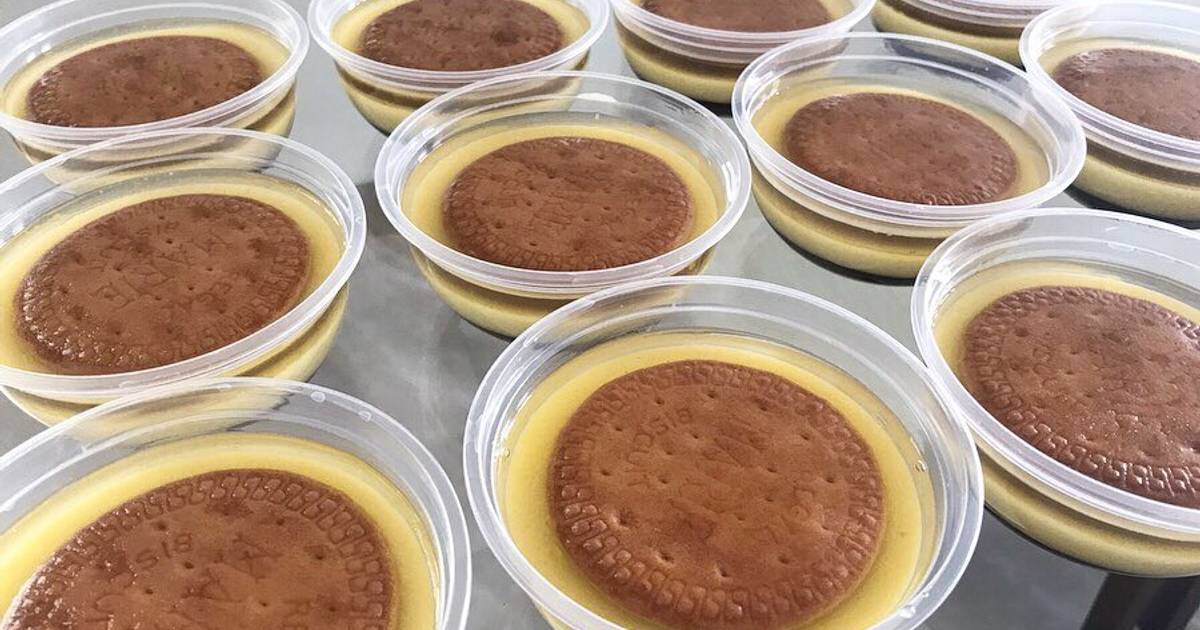 124 resep  puding  biscuit marie  cup enak dan sederhana 