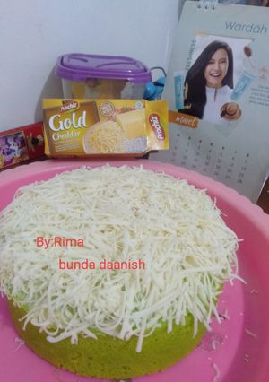 Foto resep Bolu pandan keju