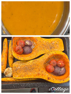 Sültzöldséges sütőtök krémleves recept fotója