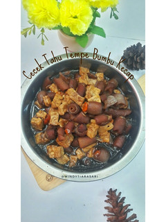 Foto resep Cecek Tahu Tempe Bumbu Kecap