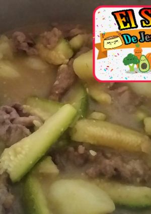 Una foto de Costilla en salsa verde