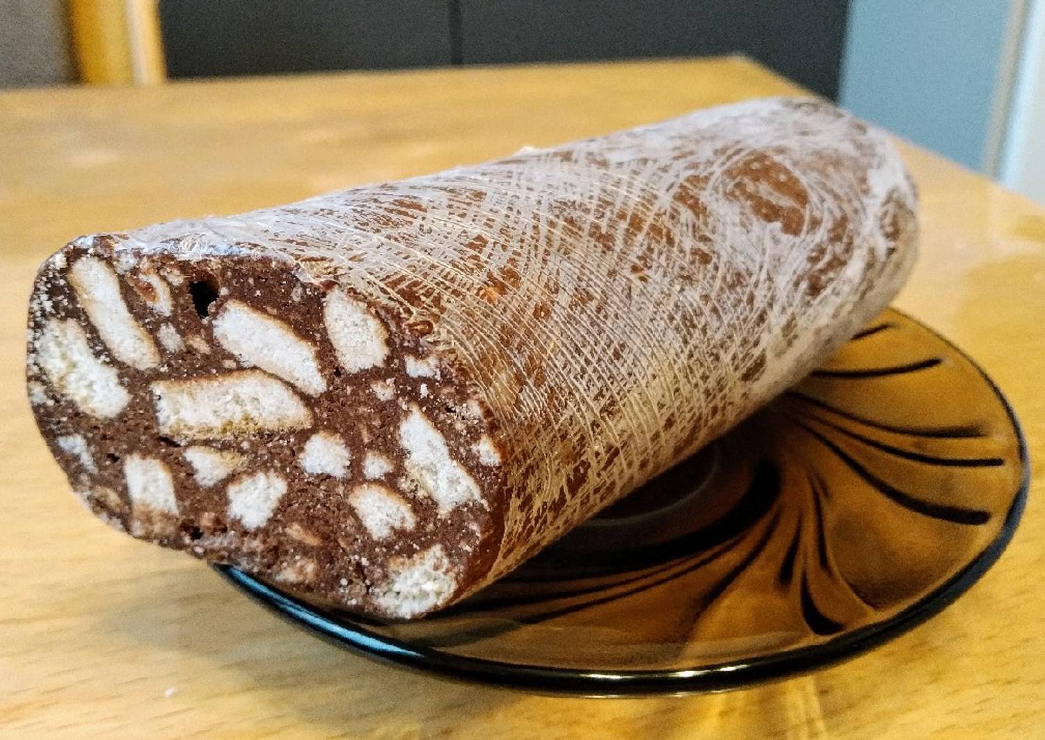 Шоколадная Колбаса Из Сухарей
