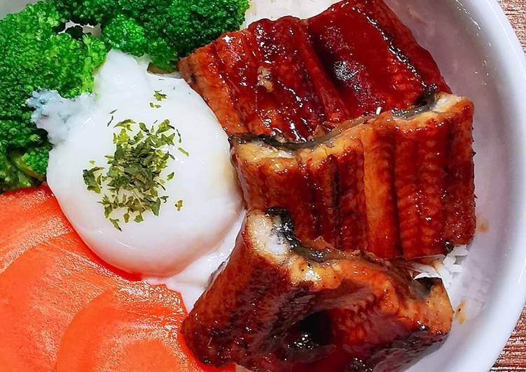 Simple Way to Make Quick 烤鰻魚飯 UNAGI DONBURI