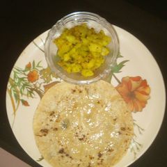 A picture of Potato sabji.