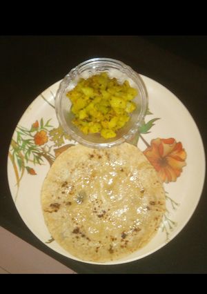 A picture of Potato sabji.