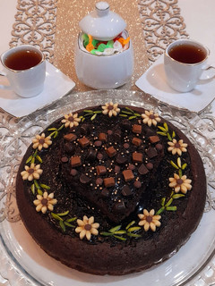 عکسی از دستور کیک شکلاتی
