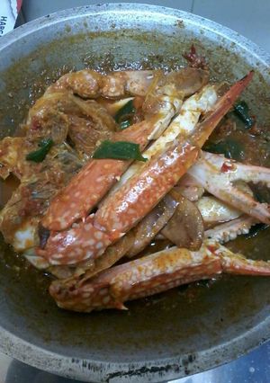 Foto resep Rajungan saos padang