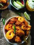Kumro-Chingri'aur Dalna(Pumpkin and Prawn Curry)