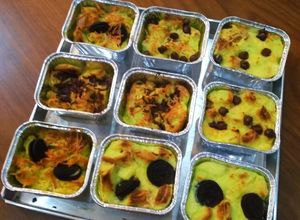 Foto resep Bread Pudding/Pudding Roti with 3 Topping #RabuBaru