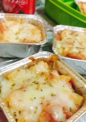 Foto resep Macaroni schotel eggless simple...bekal si kecil ala manda JJ