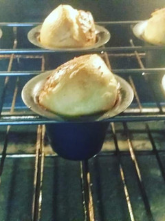 A picture of Basil and Parmesan Popovers.