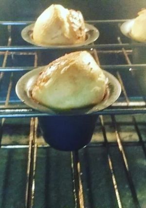 A picture of Basil and Parmesan Popovers.