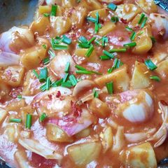 Potato Shashlik A picture of Potato Shashlik.